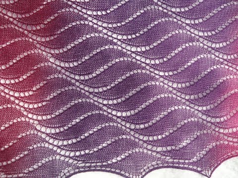 Видео: Палантин МАГИЧЕСКИЕ ВОЛНЫ спицами Часть.1