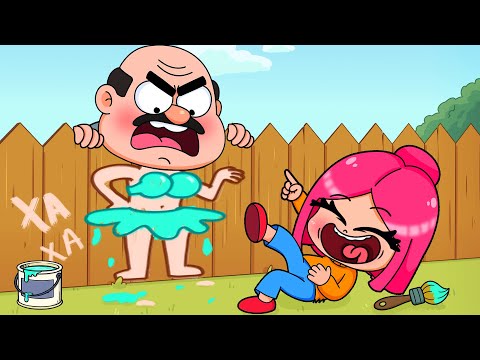 Видео: ВЫБЕСИ СОСЕДА ЗА 24 ЧАСА ЧЕЛЛЕНДЖ (АНИМАЦИЯ)