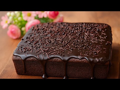 Видео: Простой рецепт шоколадного торта! Рецепт маленького торта, который можно приготовить дома!