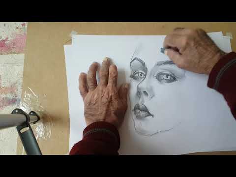 Видео: Урок 33 - Портрет детайли очи, нос, устни (част 2)