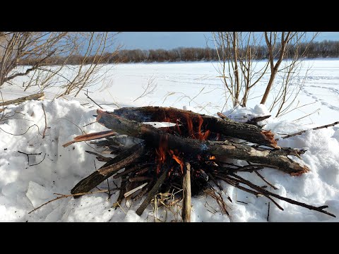 Видео: Зимняя рыбалка в 2024 году. Поход 10 км. Окунь хоть и не активный, но был пойман.