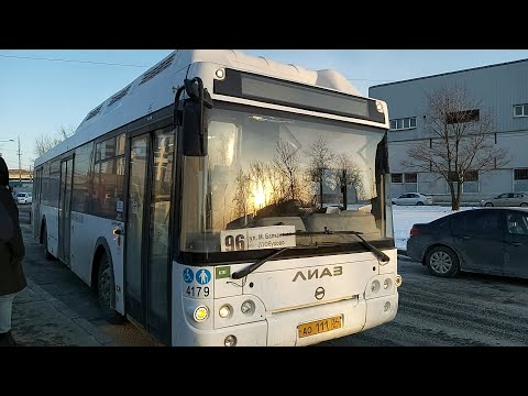 Видео: Автобус, маршрут №96 ЛиАЗ-5292.67 б.4179 (11.03.2021) Санкт-Петербург