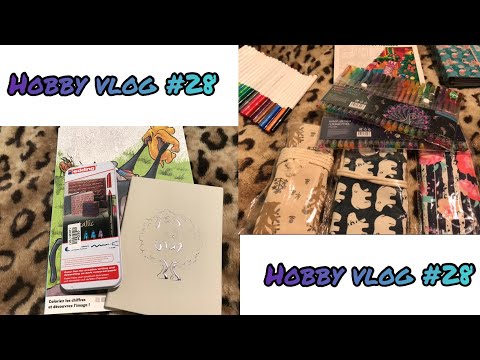 Видео: ХОББИ ВЛОГ #28// Покупки канцелярии/ Заказы/ Что раскрашиваю?