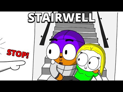 Видео: Мероприятия на школьной лестнице...