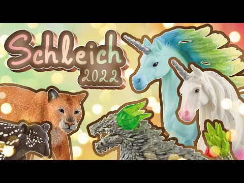 Видео: ВТОРАЯ ЧАСТЬ SCHLEICH 2022! | Schleich 2022 Part 2