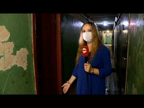 Видео: Трупные черви падают на головы обитателям общежития в Уссурийске