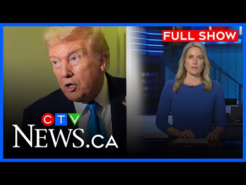 Видео: Трамп увеличит пошлины для Канады из-за рекламы в Онтарио | CTV National News, суббота, 25 октябр...