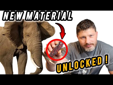 Видео: Сходите с ума с настоящими весами-ножами в форме слона? Это так круто!