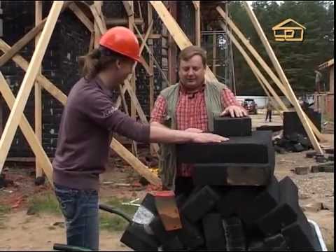 Видео: Утепление дома пеностеклом (часть 1)