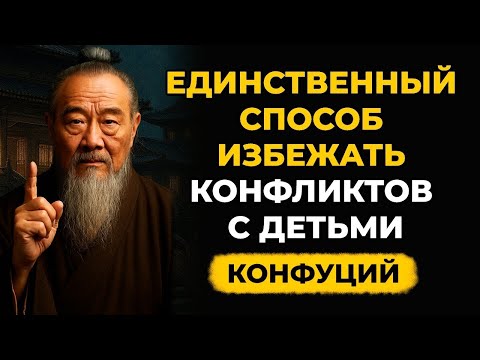 Видео: “Конфуций: Единственный способ избежать конфликтов с детьми”