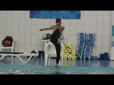 Видео: Алена Игнатович - Аквааэробика (Сочи)/Alena Ignatovich - Aqua Aerobics/AquaFit (Sochi) Part 1