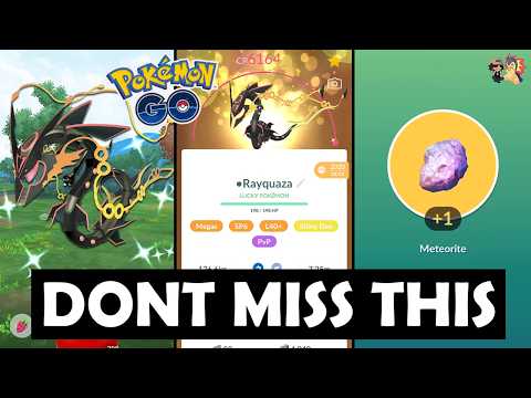 Видео: ПОСМОТРИТЕ ЭТО ДО НАСТУПЛЕНИЯ ДНЯ МЕГА-РЕЙКВАЗЫ В Pokémon GO! (2025)