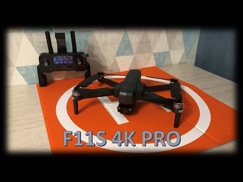 Видео: F11S 4K PRO - Обзор квадрокоптера