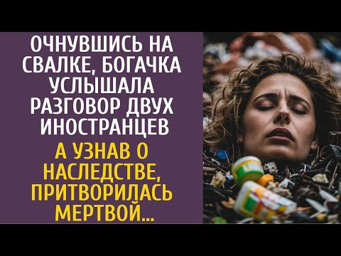 Видео: Очнувшись на свалке, богачка услышала диалог иностранцев… А узнав о наследстве, притворилась мертвой