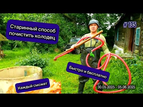 Видео: Почистил колодец. Перестановки в хозяйстве. Кролики болеют, перепела радуют...