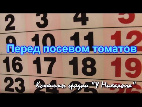 Видео: Готовимся к посеву томатов.