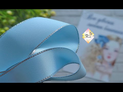 Видео: Эти бантики покорили девчат! Их просят сделать в разных оттенках! Канзаши МК! DIY