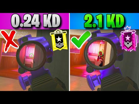 Видео: Как *МГНОВЕННО* стать лучше в Rainbow Six Siege