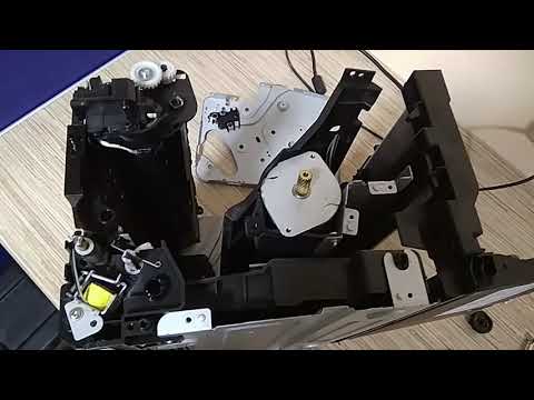 Видео: Samsung SCX-3200 и ему подобные. Застревает бумага, бесконечный захват.