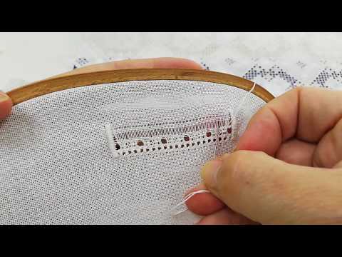 Видео: Мережка ляхівка. Робота над помилками та виконання другого ряду.