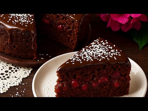 Видео: Немецкий шоколадный торт готовится за 10 минут! Просто и невероятно вкусно!
