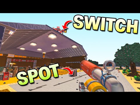 Видео: Эти точки переключения выходят из-под контроля! (Многопользовательская игра в прятки Scrap Mechan...