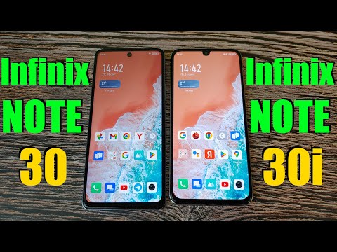 Видео: INFINIX NOTE 30 vs INFINIX NOTE 30i ЖИВОЕ СРАВНЕНИЕ