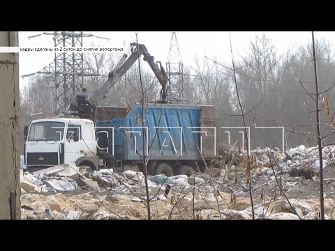 Видео: Территория предприятия, бывшего лидером химической промышленности, превращена в нелегальную свалку