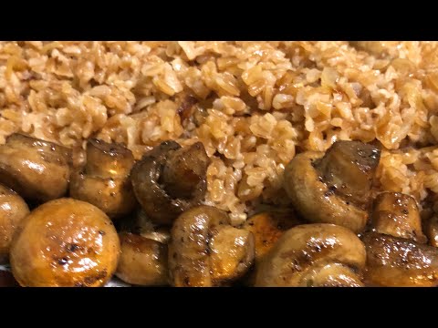 Видео: Полба с грибами | Հաճարով փլավ | Spelt wheat pilaf with mushrooms