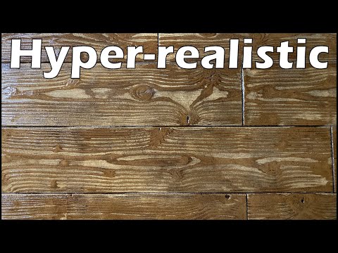 Видео: Как сделать - Наложение штампа на бетон и дерево