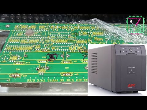 Видео: Ремонт бесперебойника Smart - UPS SC 620 APC SC620I с заменой процессора и 360-2040B | remontibp.ru