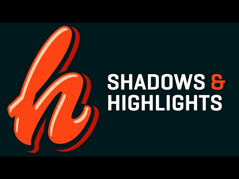 Видео: Учебное пособие по созданию теней и бликов в 3D-надписях | Adobe Illustrator