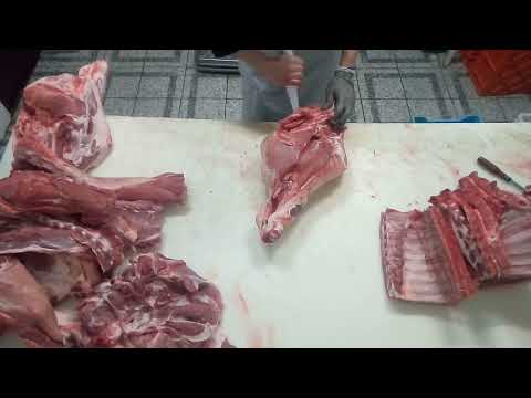 Видео: Свинина,обвалка.