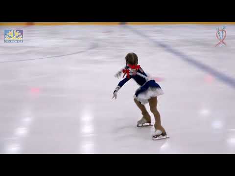 Видео: Соревнования «Золотая осень» 🍂 GOLDEN ICE. Кира Маргулис 6 лет. Программа, о любви к Родине. 🇷🇺
