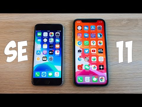 Видео: IPHONE SE (2020) VS IPHONE 11 - ОНИ ОЧЕНЬ РАЗНЫЕ! КАКОЙ ВЫБРАТЬ?