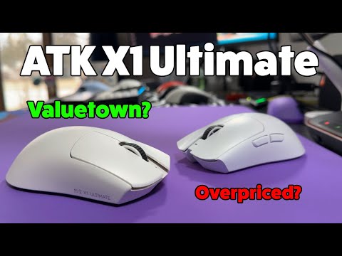 Видео: Обзор мыши ATK X1 Ultimate — выгодная покупка Viper (клон Viper V3 Pro против Maya X/GPX)