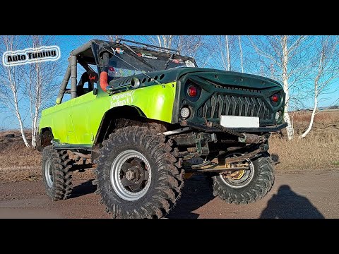 Видео: #Tuning #УАЗ 469 HULK  +JZ +АКПП+33 #SUPERAUTOTUNING!!!!!!!!!!!!!!