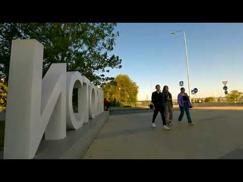 Видео: Прогулка от причалов речвокзала к Гасителю и скверу Пушкина