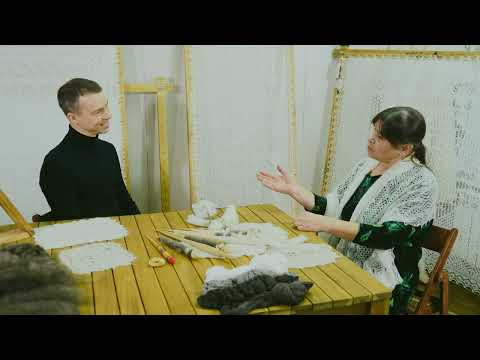 Видео: Как вяжут оренбургский платок профессионалы? Мастерица и преподаватель Татьяна Владимировна