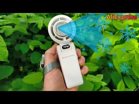 Видео: ❄️ Гаджет для жары с AliExpress — вентилятор с эффектом холода ☀️