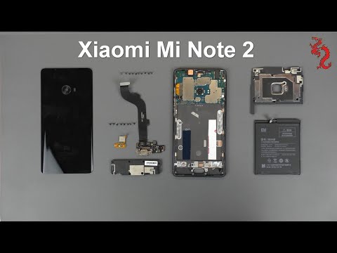 Видео: Замена OLED экранa  Xiaomi Mi Note 2 //РАЗБОР смартфона обзор ИЗНУТРИ