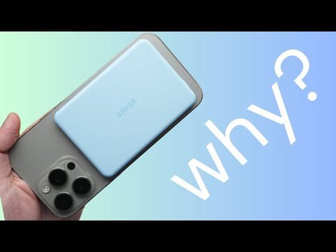 Видео: НЕ ТО, ЧТО Я ОЖИДАЛ!! - Тонкий аккумулятор Anker MagGo Qi2 5K MagSafe