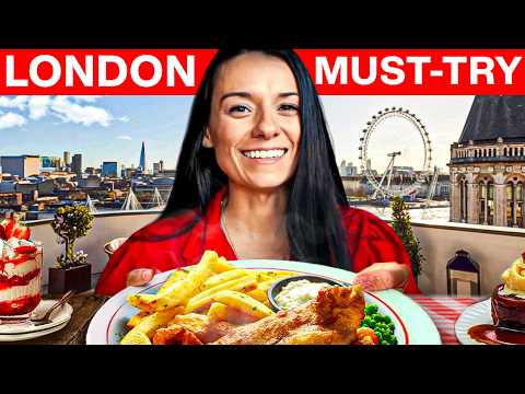 Видео: ПОЛНЫЙ путеводитель по британской кухне в Лондоне (рыба с картофелем фри, индийская кухня, полноц...