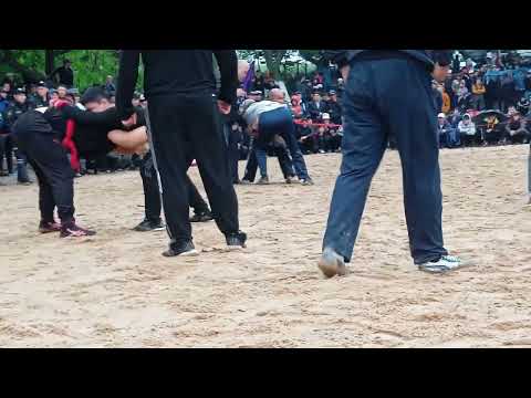 Видео: Узбекстандык 74 жаштакы легенда Дублёр балбан  күрөшкө тушту