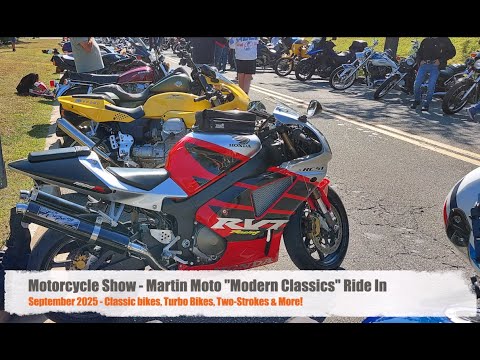 Видео: Выставка мотоциклов — классические мотоциклы, турбобайки, двухтактные мотоциклы и многое другое! ...