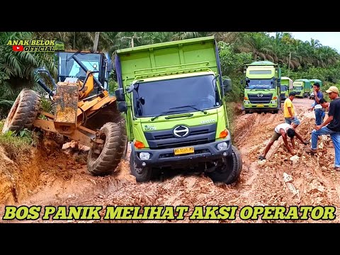 Видео: Нервно!! Акробатические действия оператора грузовика Hino вызвали панику у начальника