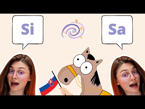 Видео: Словацкий язык Урок 5. Частичка si/sa в словацком языке