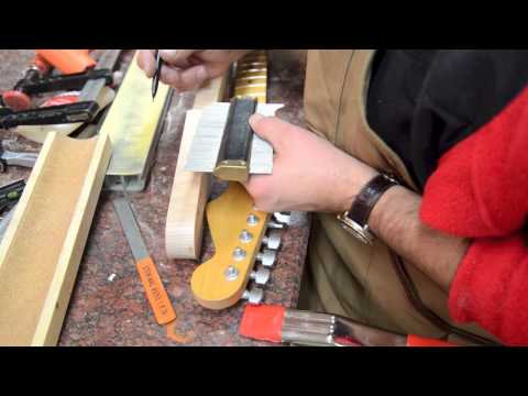 Видео: Процесс сборки гитары Strat Neck Luthier, часть 1