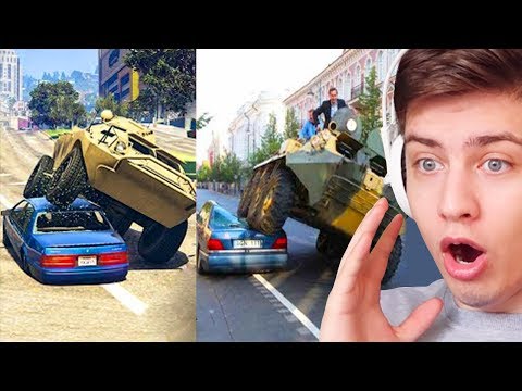 Видео: НЕРЕАЛЬНАЯ GTA 5 vs. РЕАЛЬНАЯ ЖИЗНЬ! (HypeR)