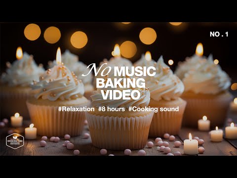 Видео: 8 часов без музыки. Видео о выпечке | Звуки кулинарии для релаксации | Исцеляющие звуки для сна